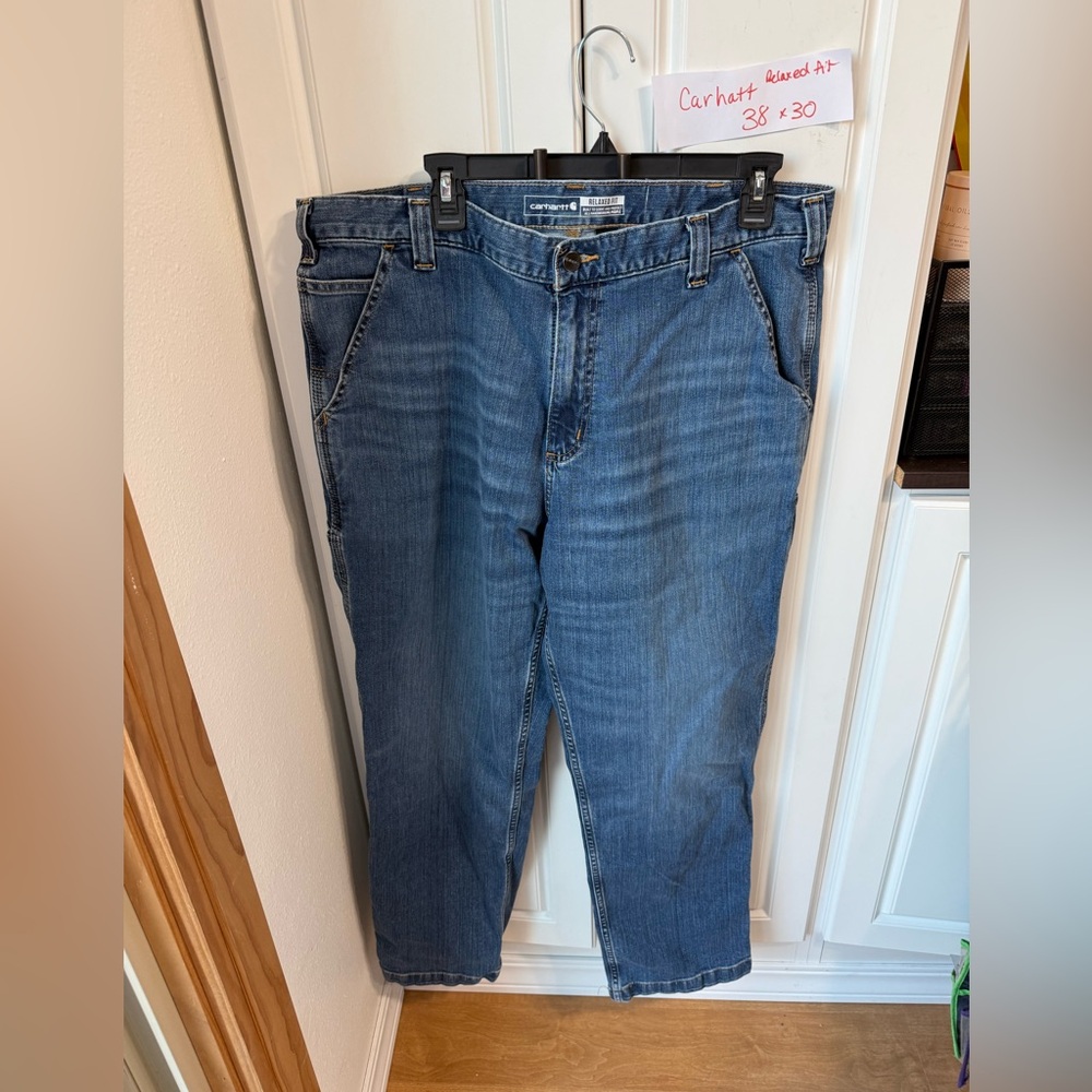 Carhartt size 38x30 Blue Men's Jeans